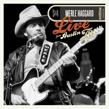 Merle Haggard - Live From Austin Tx (2024 Reissue, New West Records, Black Ice Blue Vinyl, LP)