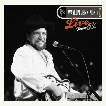 Waylon Jennings - Live From Austin TX (2024 Reissue, New West Records, Silver Gold Vinyl, LP)