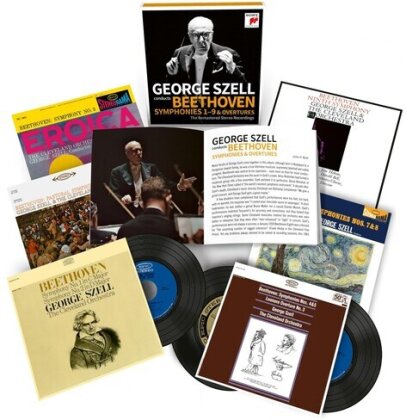 George Azell & Ludwig van Beethoven (1770-1827) - Conducts Beethoven Symphonies & Overtures (Boxset, 7 CDs)