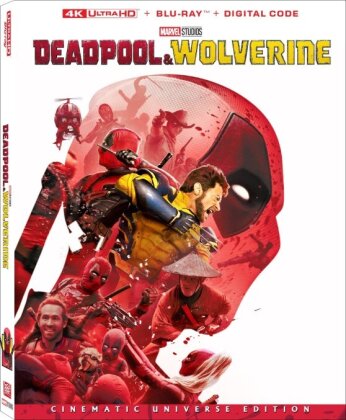 Deadpool & Wolverine - Deadpool 3 (2024) (Cinematic Universe Edition, 4K Ultra HD + Blu-ray)