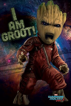 Guardians of the Galaxy Vol.2 Angry Groot Maxi-Poster