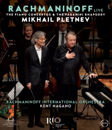 Rachmaninoff International Orchestra, Kent Nagano & Mikhail Pletnev - Rachmaninoff Live - The Piano Concertos & The Paganini Rhapsody (Euro Arts)