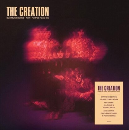 The Creation - Our Music Is Red With Purple Flashes (2024 Reissue, Edsel, Expanded Version, Deluxe Edition, 4 CDs)