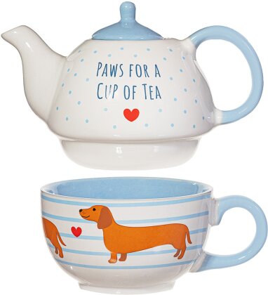 Dackel/Dachshund Teeset