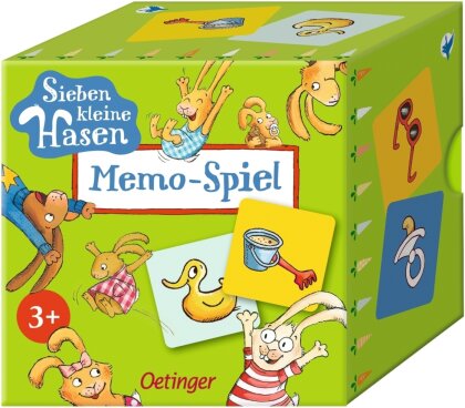 Sieben kleine Hasen. Memo-Spiel