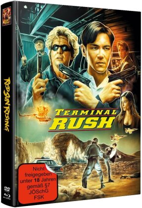 Terminal Rush (1996) (Wattiert, Limited Edition, Mediabook, Blu-ray + DVD)