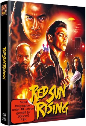 Red Sun Rising (1993) (Wattiert, Limited Edition, Mediabook, Blu-ray + DVD)