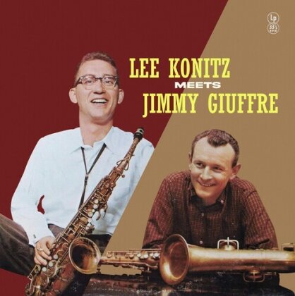 Jimmy Giuffre & Lee Konitz - --- (Ermitage Import, 2025 Reissue, Yellow Vinyl, LP)