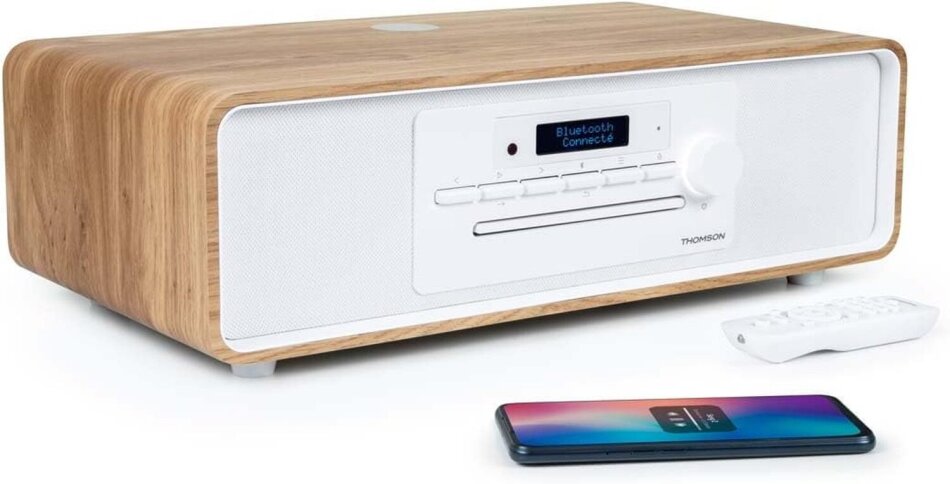 Thomson MIC301IDABBT - white/wood