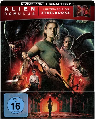 Alien: Romulus (2024) (Limited Edition, Steelbook, 4K Ultra HD + Blu-ray)