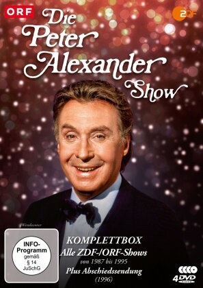 Die Peter Alexander Show - Komplettbox (Neuauflage, 4 DVDs)