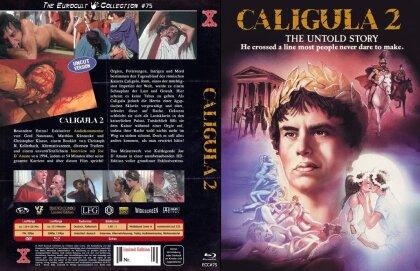 Caligula 2 - The Untold Story (1982) (Eurocult Collection, Cover A, Edizione Limitata, Mediabook, Blu-ray + DVD)