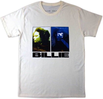 Billie Eilish Unisex T-Shirt - Underwater (Natural) - Grösse L