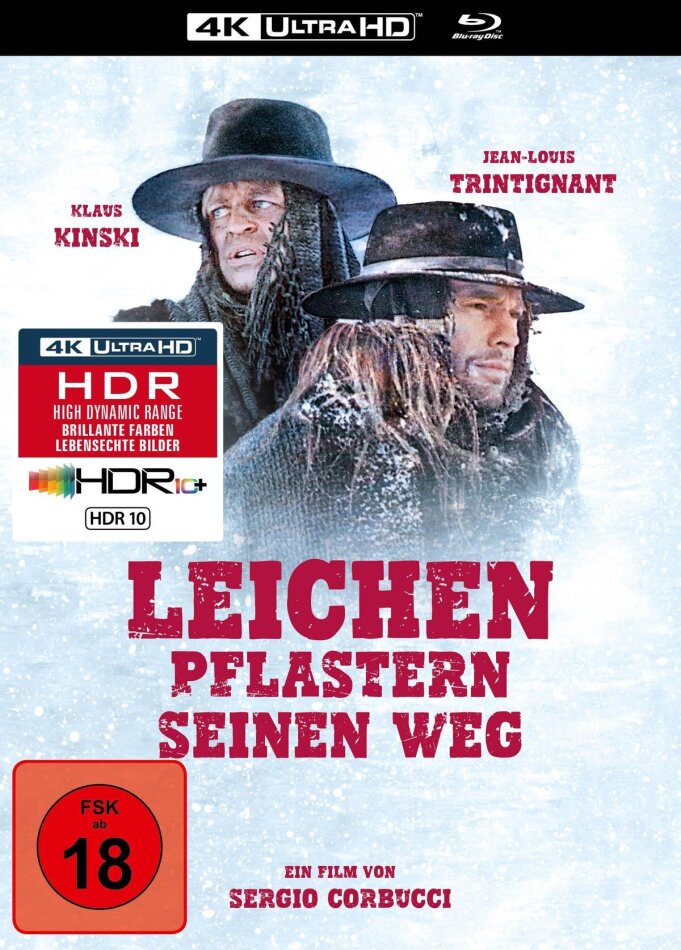 Leichen pflastern seinen Weg (1968) (Collector's Edition Limitata, Mediabook, 4K Ultra HD + Blu-ray)