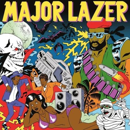 Major Lazer (Diplo & Switch) - Guns Don't Kill People... Lazers Do (2024 Reissue, Virgin, Clear Vinyl, 2 LPs)