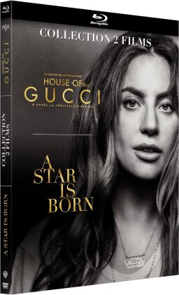 A Star Is Born (2018) / House of Gucci (2021) - Lady Gaga Collection 2 Films (2 Blu-ray)