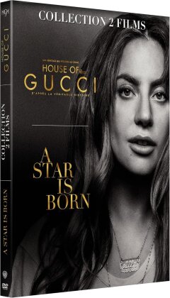 A Star Is Born (2018) / House of Gucci (2021) - Lady Gaga Collection 2 Films (2 DVDs)