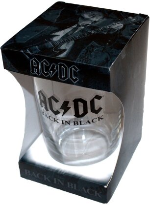 AC/DC - Back In Black Bierglas