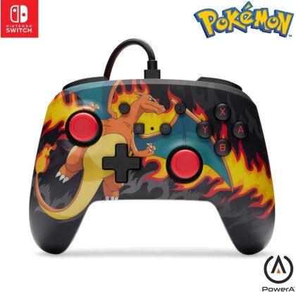 Switch Controller Enhanced wired Charizard Firesto PowerA