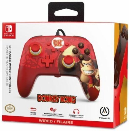 Switch Controller Enhanced wired Donkey Kong Flex PowerA
