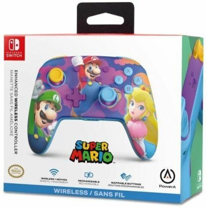 Switch Controller Enhanced wireless Color Splash PowerA