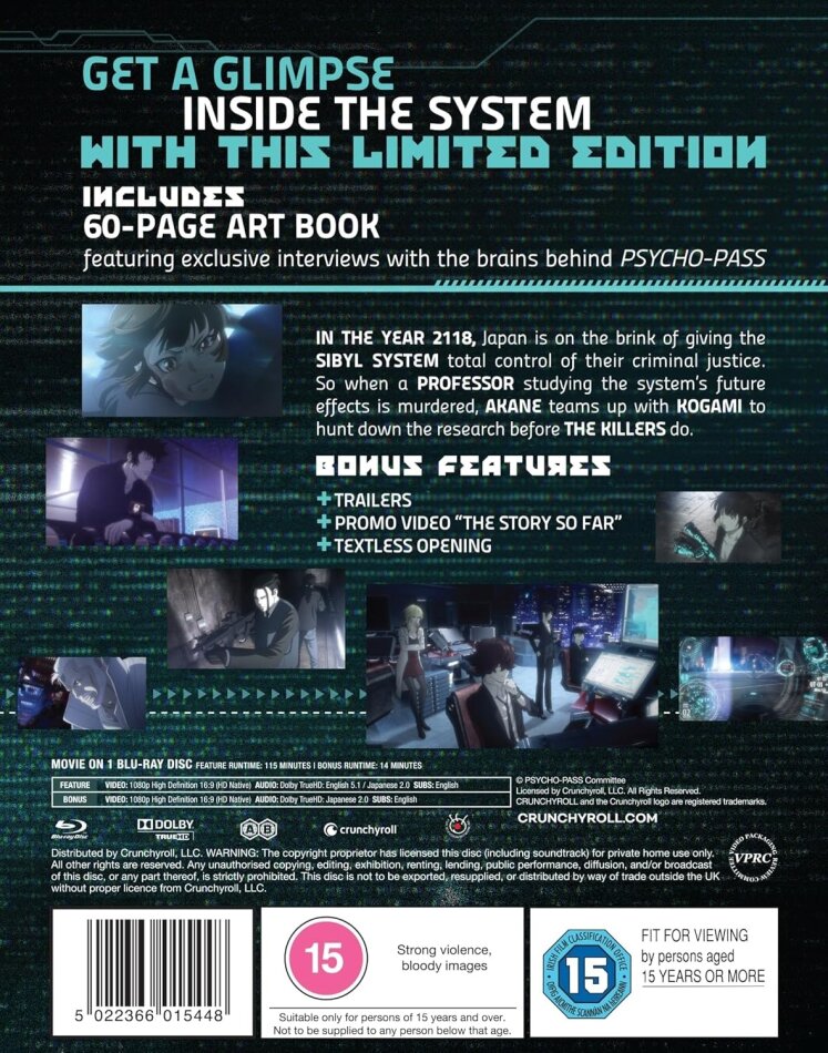 Psycho-Pass: Providence (2023) (Limited Edition)