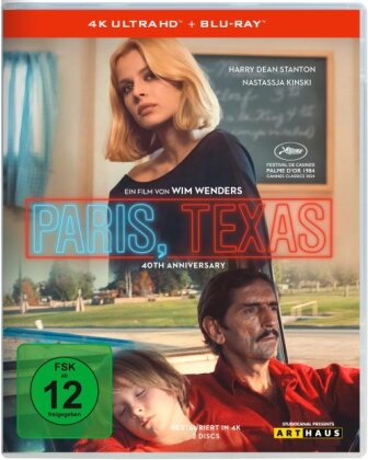 Paris, Texas (1984) (Arthaus, 40th Anniversary Edition, Restaurierte Fassung, 4K Ultra HD + Blu-ray)