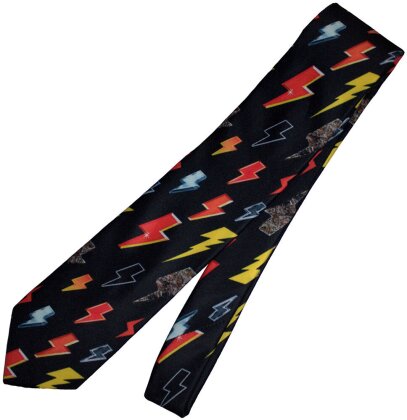 AC/DC Unisex Neck Tie - Lightning Bolts