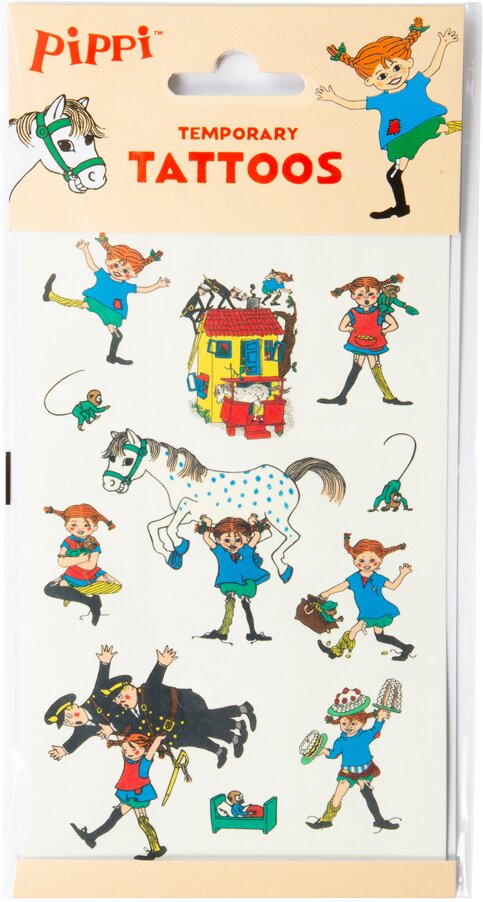 Pippi Langstrumpf Tattoo