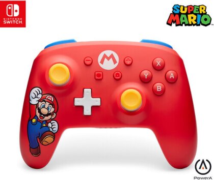 Switch Controller wireless Mario Joy PowerA