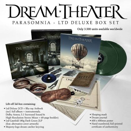 Dream Theater - Parasomnia (Limited Deluxe Box, 2 LPs + 2 CDs + Blu-ray)