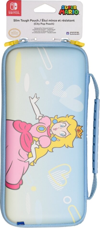 Hori Switch Slim Tough Pouch - City Pop Peach