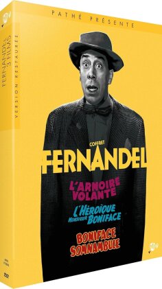 Coffret Fernandel - L'armoire volante / L'héroïque monsieur Boniface / Boniface somnambule (Restored, 3 DVDs)