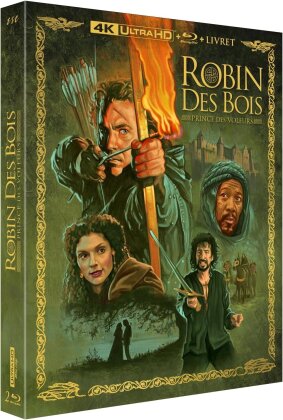 Robin des Bois - Prince des voleurs (1991) (Slipcase, Digipack, Cinema Version, Limited Edition, Long Version, 4K Ultra HD + 2 Blu-rays)