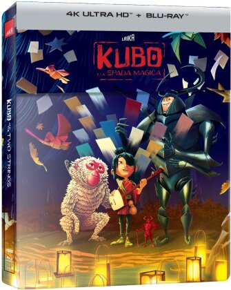 Kubo e la spada magica (2016) (Edizione Limitata, Steelbook, 4K Ultra HD + Blu-ray)
