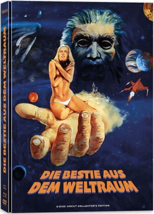 Die Bestie aus dem Weltraum (1980) (Cover B, Limited Edition, Mediabook, Uncut, Blu-ray + DVD)