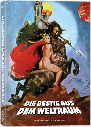 Die Bestie aus dem Weltraum (1980) (Cover C, Limited Edition, Mediabook, Uncut, Blu-ray + DVD)