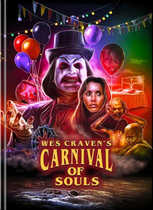 Carnival of Souls (1998) (Cover B, Limited Edition, Mediabook, Uncut, 2 Blu-rays + DVD)