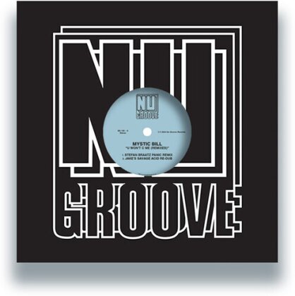 Mystic Bill - U Won't C Me (Remixes) (12" Maxi)