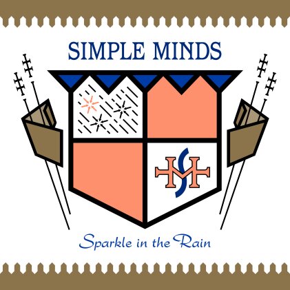 Simple Minds - Sparkle In The Rain (2024 Reissue, Virgin Records, Blue Transparent Vinyl, LP)