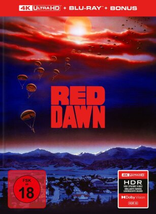 Red Dawn (1984) (Cover A, Limited Collector's Edition, Mediabook, 4K Ultra HD + 2 Blu-rays)