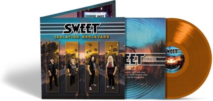 Sweet - Isolation Boulevard (2024 Reissue, Metalville, Limited Edition, Transparent Orange Vinyl, LP)