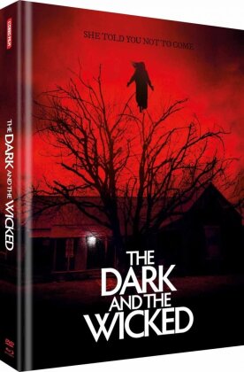 The Dark and the Wicked (2020) (Cover D, Limited Edition, Mediabook, Blu-ray + DVD)