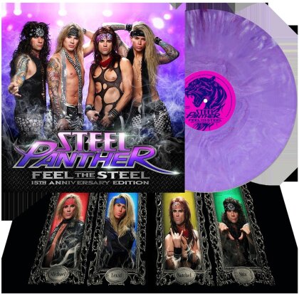 Steel Panther - Feel The Steel (2024 Reissue, 15th Anniversary Edition, Colored, LP)
