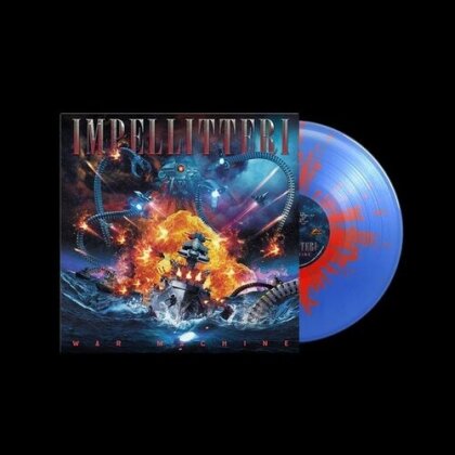 Impellitteri - War Machine (Blue/Red Splatter Vinyl, LP)