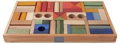 Rainbow Blocks In Tray
