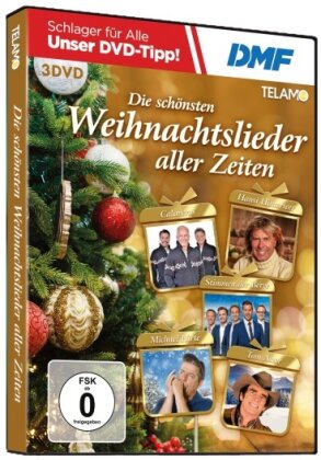 Various Artists - Die schönsten Weihnachtslieder aller Zeiten (3 DVDs)