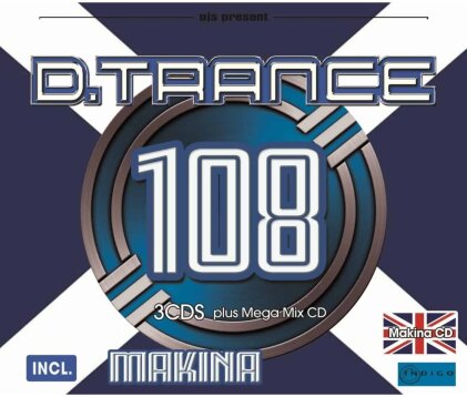 D.Trance 108 (Incl. DJ Mix & Makina) (4 CDs)