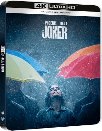 Joker: Folie à Deux - Joker 2 (2024) (Cover 3, Edizione Limitata, Steelbook, 4K Ultra HD + Blu-ray)