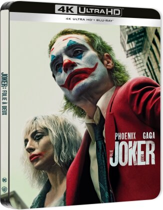 Joker: Folie à Deux - Joker 2 (2024) (Cover 2, Edizione Limitata, Steelbook, 4K Ultra HD + Blu-ray)